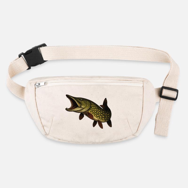 Motif dynamique de brochet Sac banane recyclé Stanley/Stella