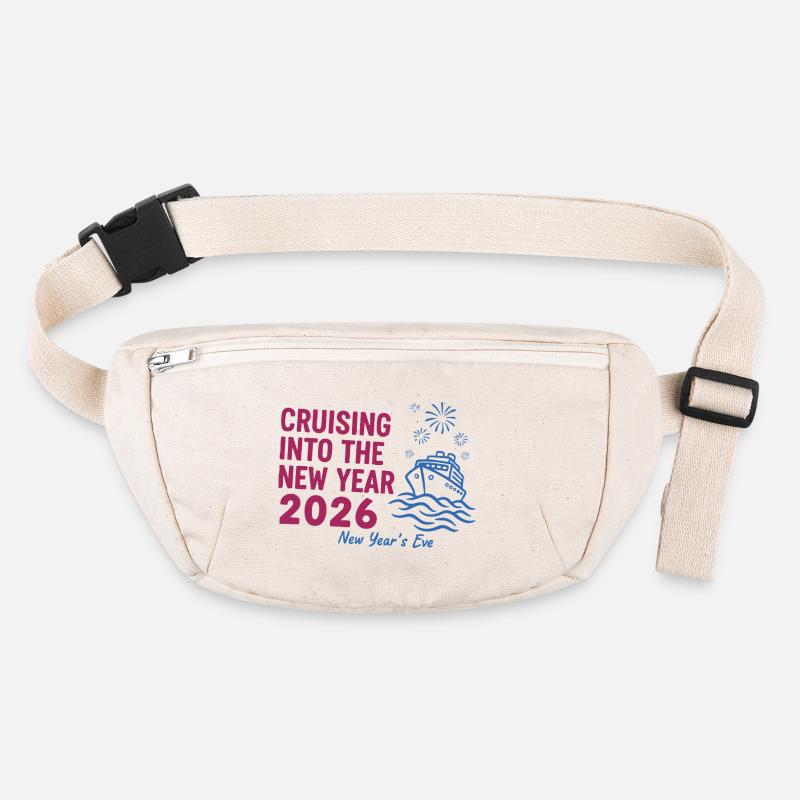 Entrer dans la nouvelle année 2026 Réveillon du Nouvel An Sac banane recyclé Stanley/Stella