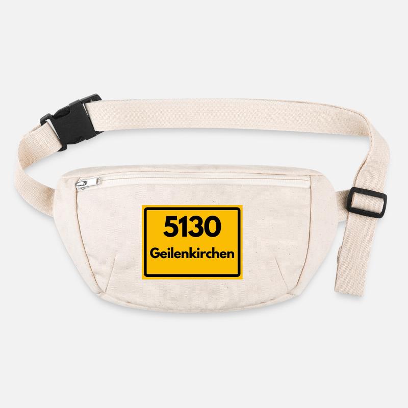 ALTE POSTLEITZAHL PLZ RETRO 5130 GEILENKIRCHEN Stanley/Stella recycelte Gürteltasche