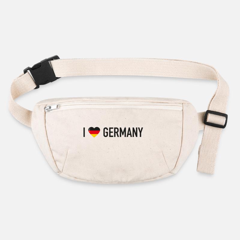 I Love Germany Stanley/Stella recycled Hip Bag 