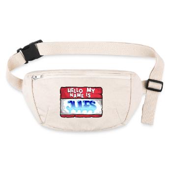 First Name Jules - Stanley/Stella recycled Hip Bag  - natural - Front