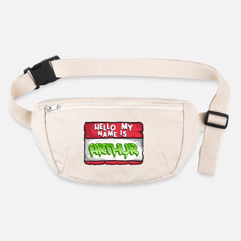 First Name Arthur Stanley/Stella recycled Hip Bag 