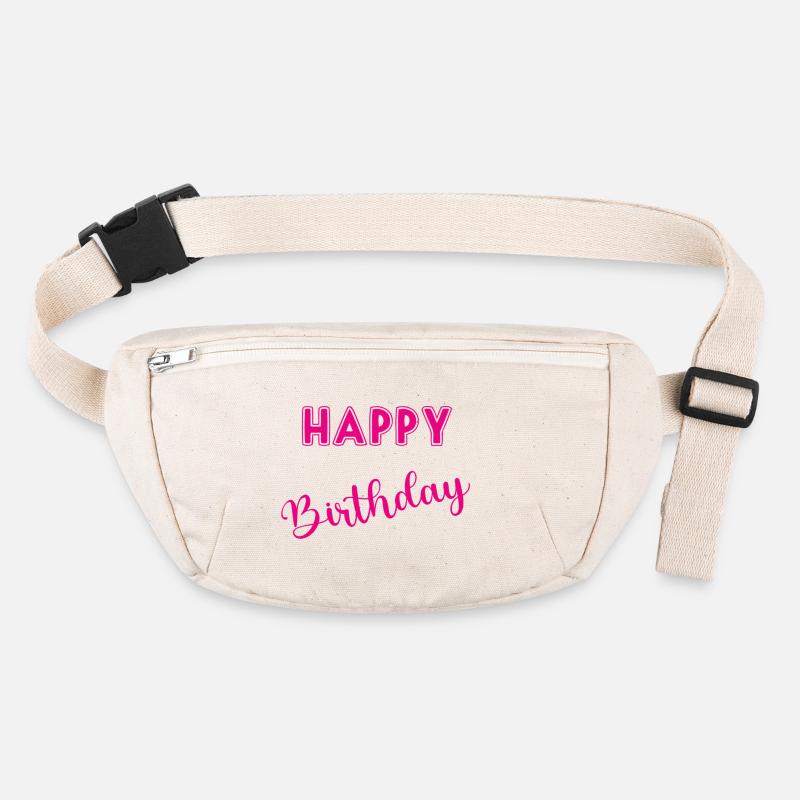 ANNIVERSAIRE. HAPPY BIRTHDAY Sac banane recyclé Stanley/Stella
