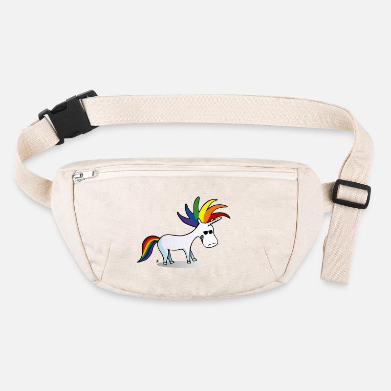 Punk Einhorn Stanley/Stella recycelte Gürteltasche