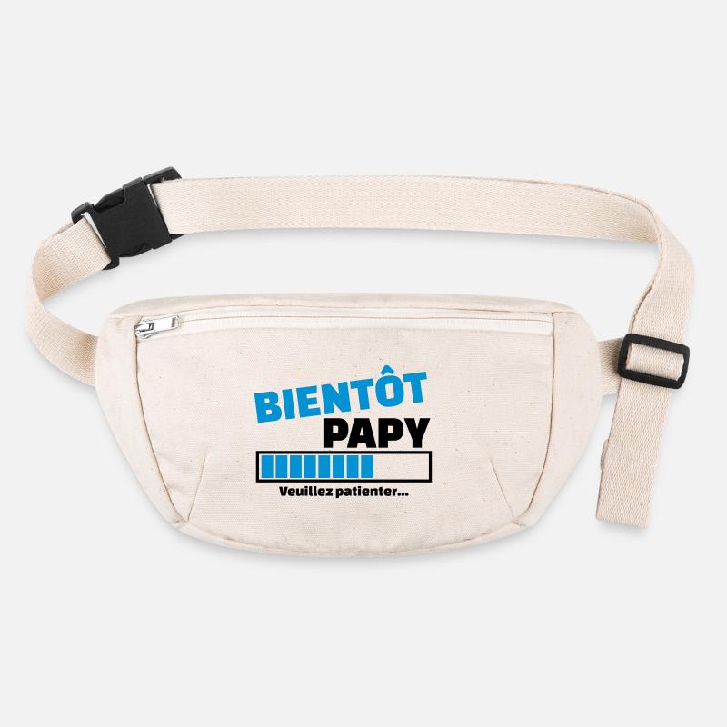 bientôt papy Sac banane recyclé Stanley/Stella