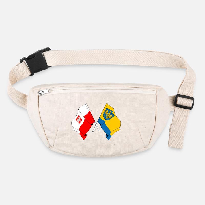 Drapeau de la Pologne, Opole croisé Sac banane recyclé Stanley/Stella