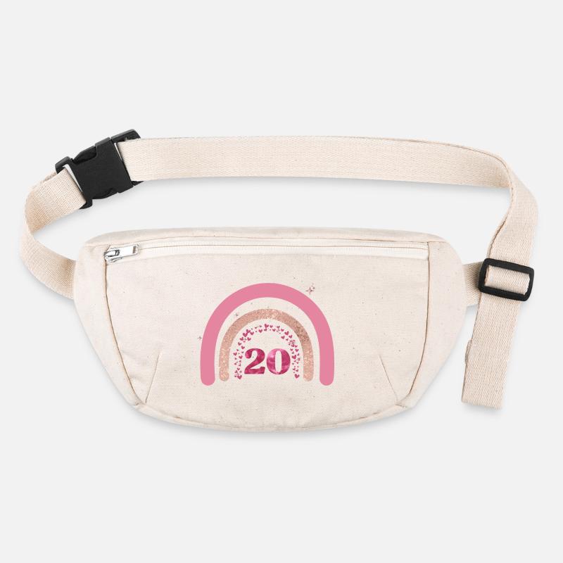 20th Anniversary Rainbow Rose Stanley/Stella recycled Hip Bag 