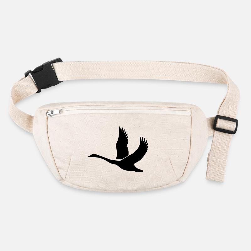 Schwan mit gewaltigen Schwingen Stanley/Stella recycelte Gürteltasche