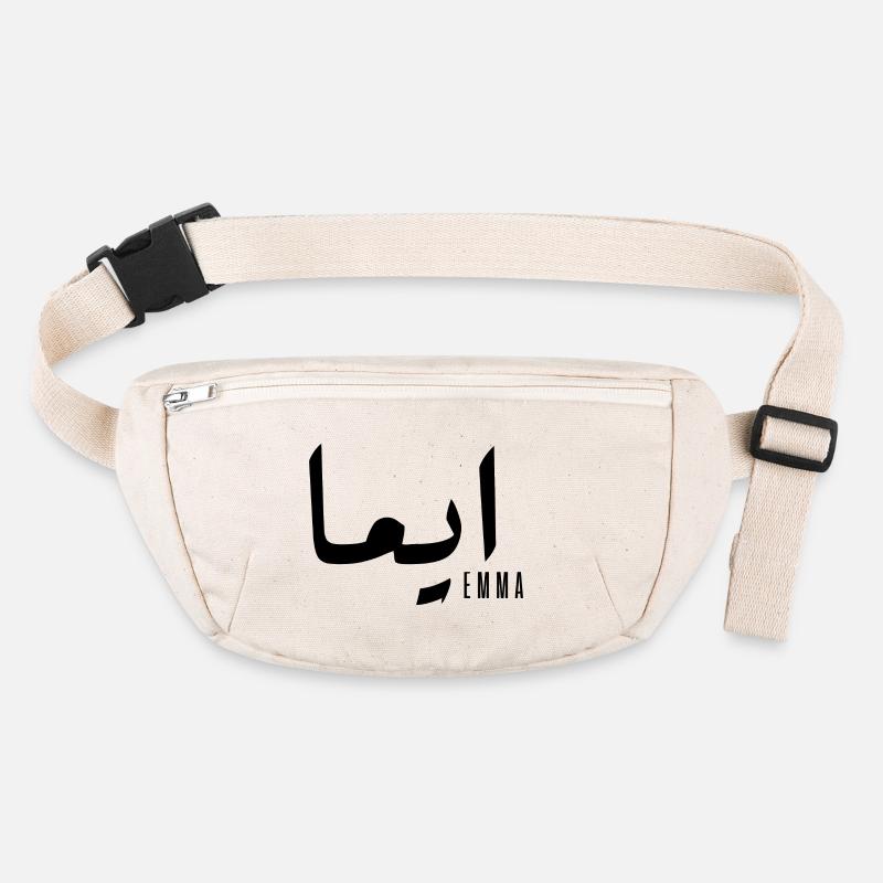 Emma name in Arabic Stanley/Stella recycled Hip Bag 