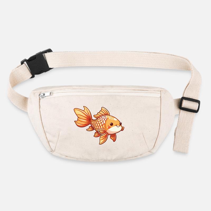 Goldfisch Comic Stanley/Stella recycelte Gürteltasche