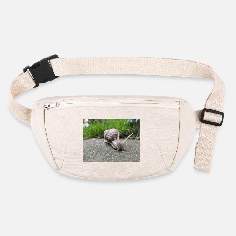 Snails Macro Natural Design Stanley/Stella recycled Hip Bag 