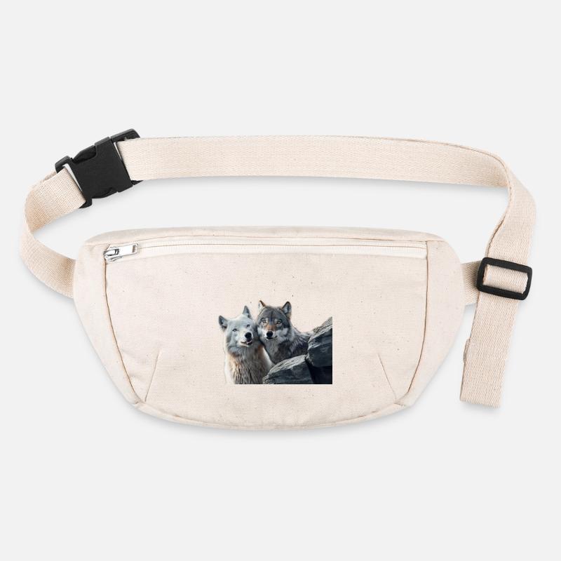 Wolves Duo auf Rock Stanley/Stella recycelte Gürteltasche
