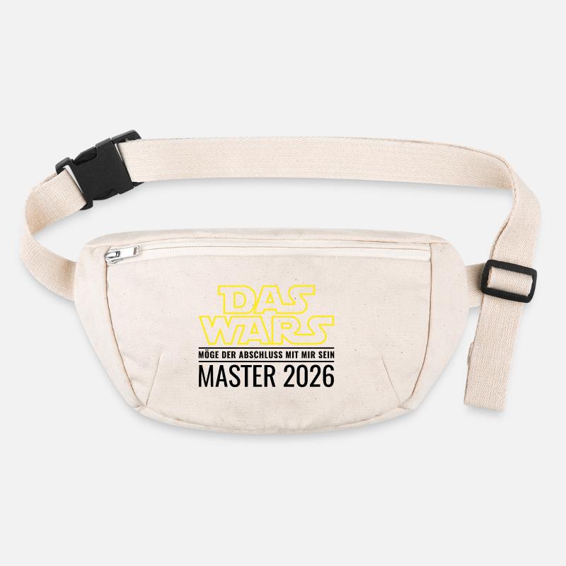 Master 2026 Das wars Möge Abschluss mit mir sein Stanley/Stella recycelte Gürteltasche