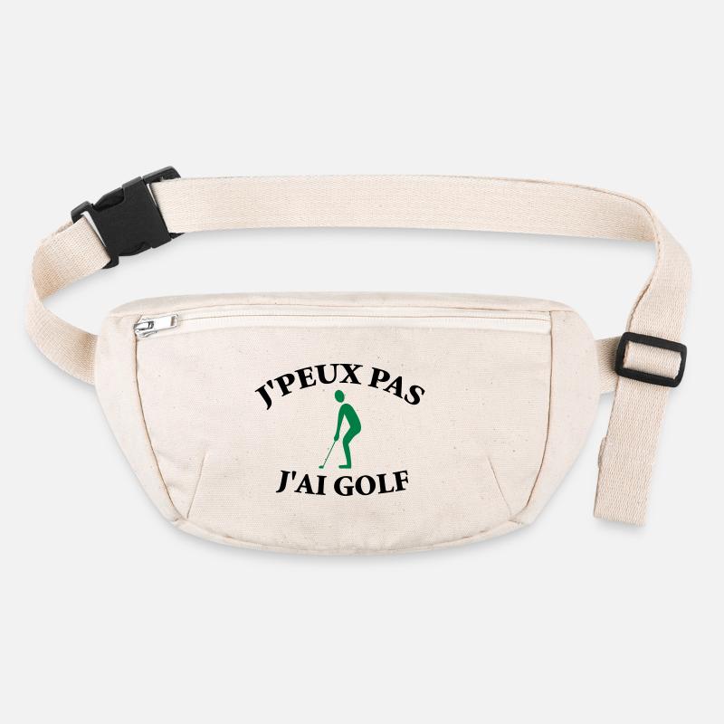 Je ne peux pas, j’ai golf. Sac banane recyclé Stanley/Stella