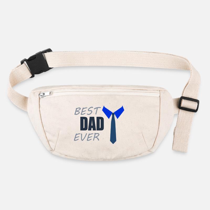 BEST DAD EVER Stanley/Stella recycelte Gürteltasche