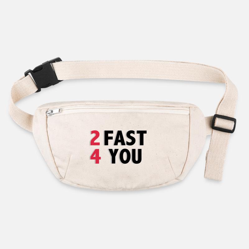 2 Fast 4 You Stanley/Stella recycelte Gürteltasche
