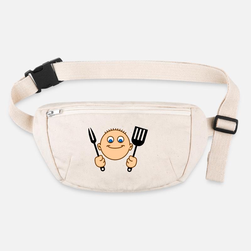 Fröhliche Hilfe in der Küche oder BBQ Stanley/Stella recycelte Gürteltasche