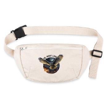 Owl Night Long Night Owl Owl Night Service - Sac banane recyclé Stanley/Stella - blanc naturel - Devant