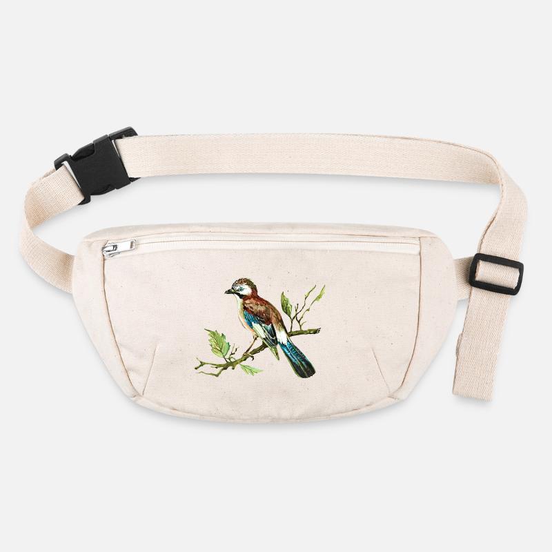 Oiseau coloré Sac banane recyclé Stanley/Stella