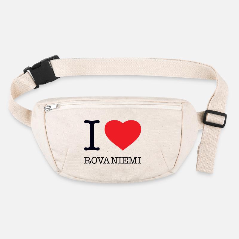 I LOVE ROVANIEMI Stanley/Stella recycled Hip Bag 