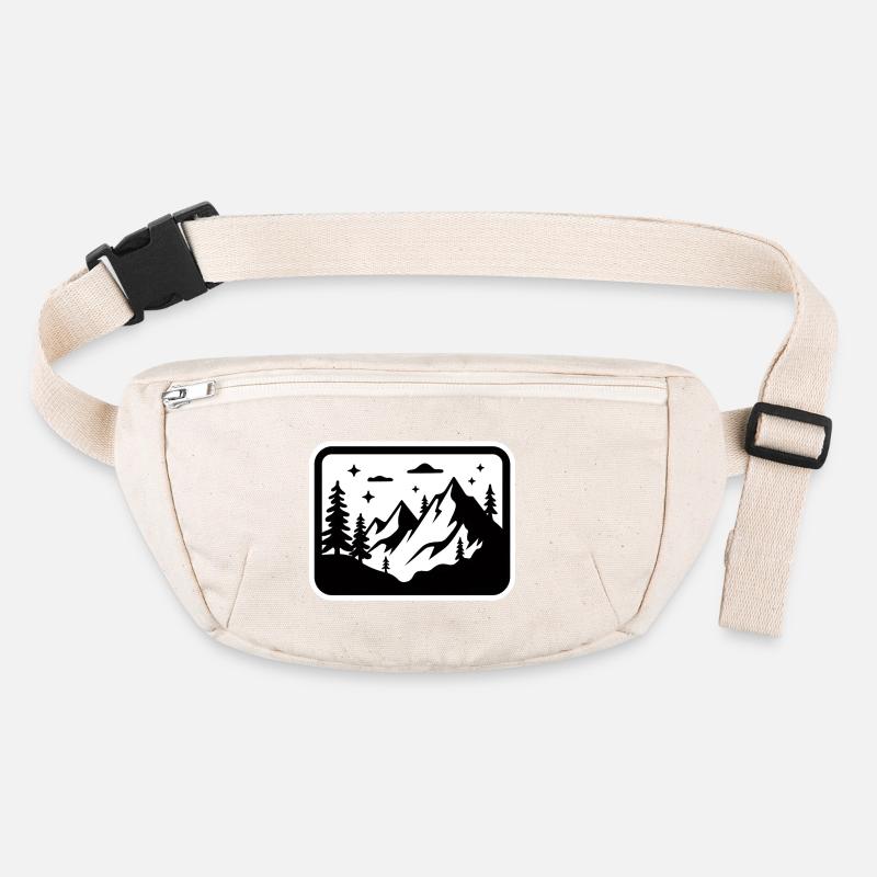 Berg Schwarz Stanley/Stella recycled Hip Bag 