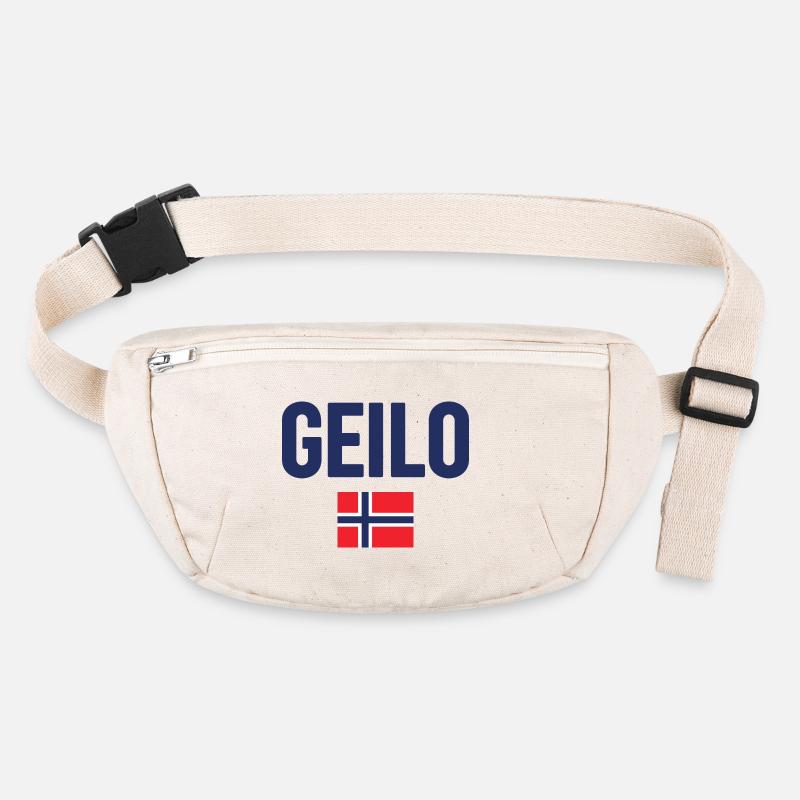 Gelo Norwegian Flag Design  Stanley/Stella recycled Hip Bag 