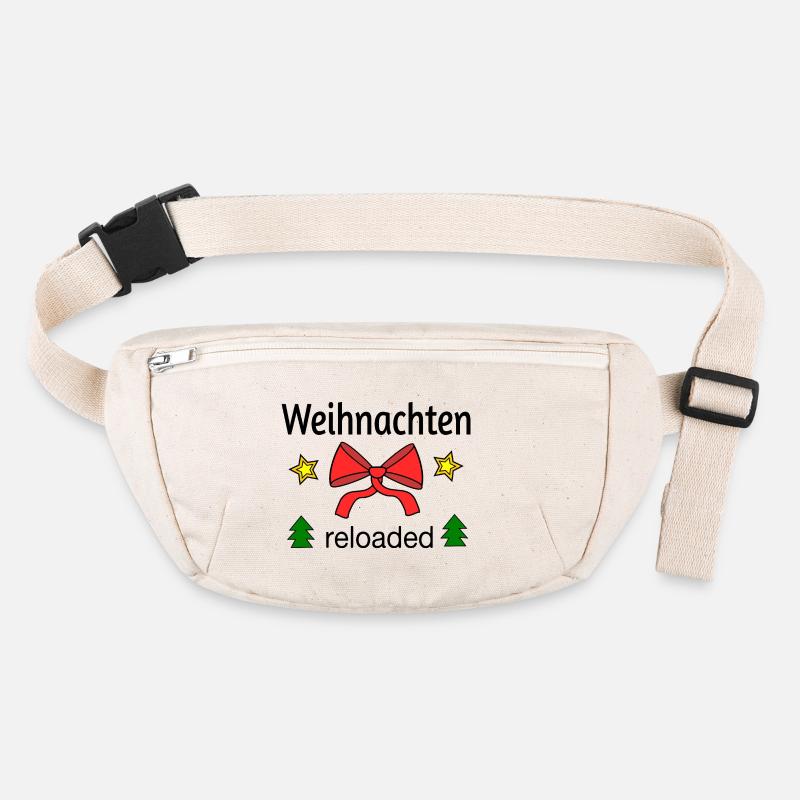 Weihnachten reloaded Stanley/Stella recycelte Gürteltasche