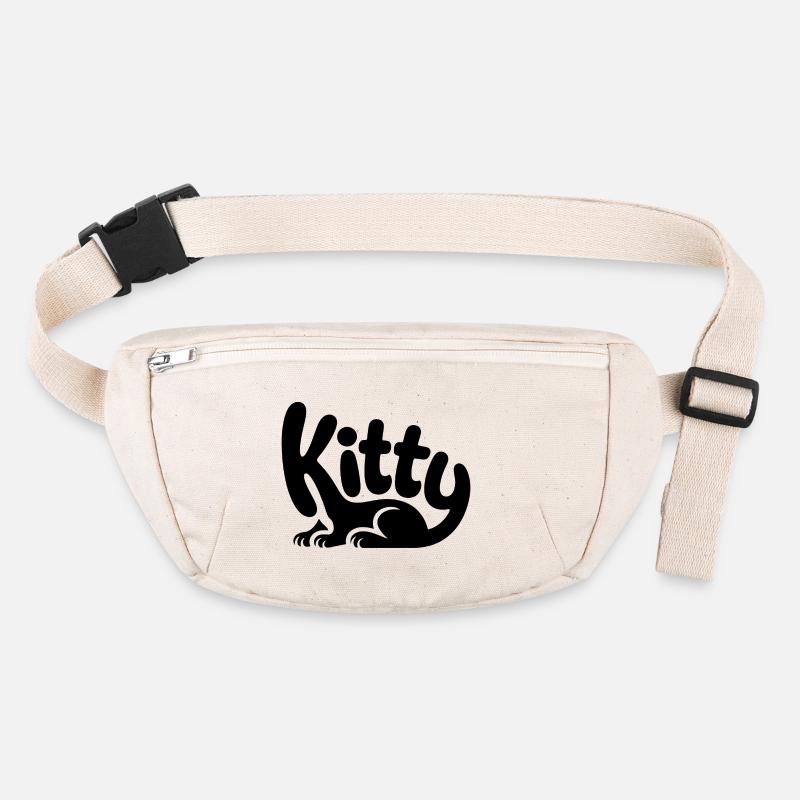 Kitty - Conception de chat de compagnie mignon Sac banane recyclé Stanley/Stella