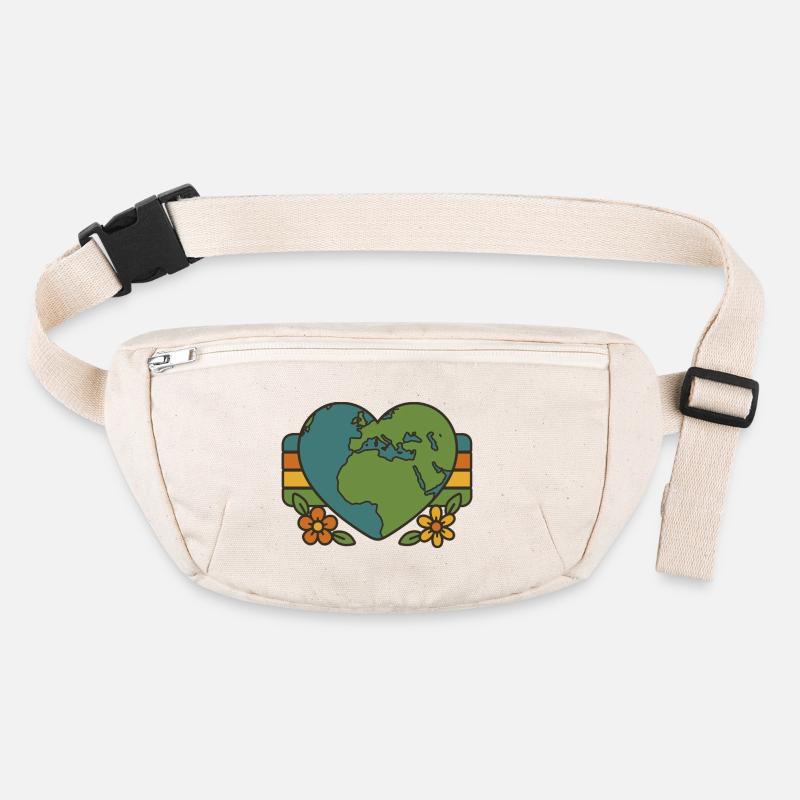Herz Planet Stanley/Stella recycelte Gürteltasche