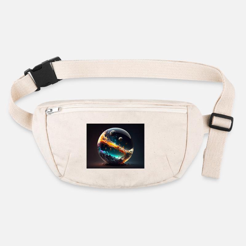 Galactic Universe Globe Stanley/Stella recycled Hip Bag 