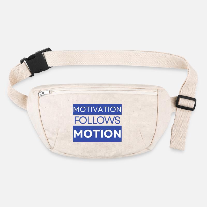 Motivation Follows Motion Stanley/Stella recycled Hip Bag 