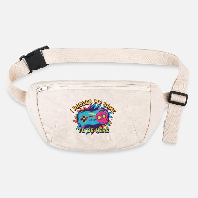 Retro Controller Meme Tee Stanley/Stella recycled Hip Bag 