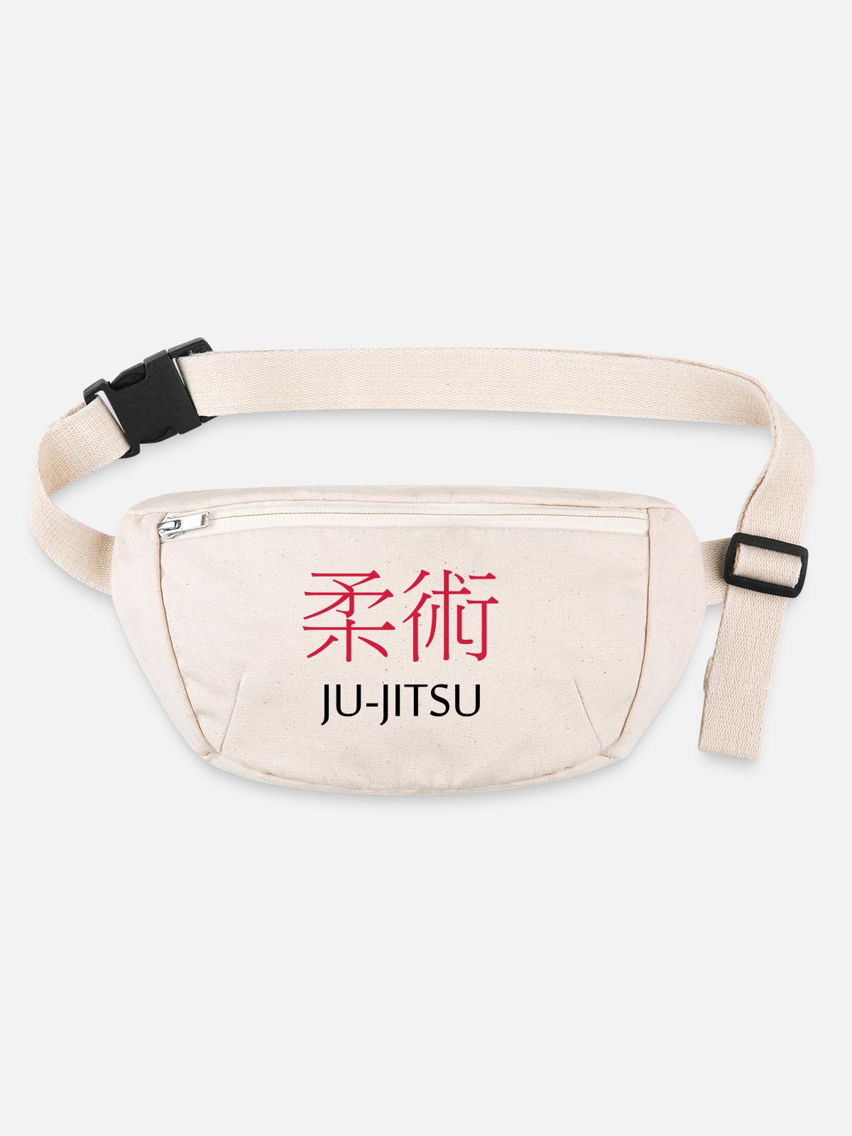 Ju Jitsu - Stanley/Stella recycled Hip Bag  - natural - Front