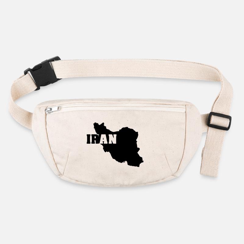 Iran (ID: 002004) Stanley/Stella recycelte Gürteltasche