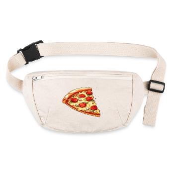 Délicieuse pizza ! - Sac banane recyclé Stanley/Stella - blanc naturel - Devant