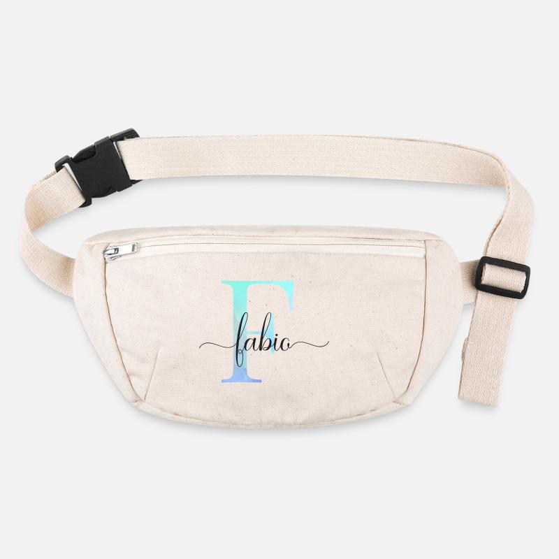 E| Monogram | Name | Fabio | Watercolor Stanley/Stella recycled Hip Bag 