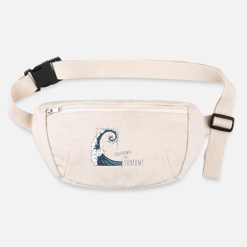 Irgendwas mit Surfen! Perfekte Fibonacci Welle Stanley/Stella recycelte Gürteltasche
