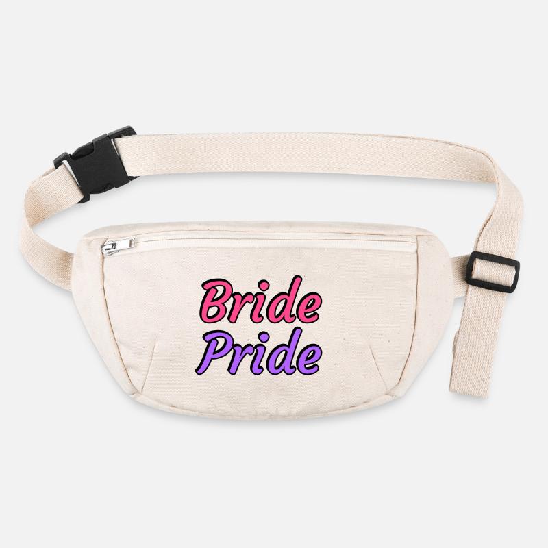 Braut Pride - Lesbische Hochzeit Stanley/Stella recycelte Gürteltasche