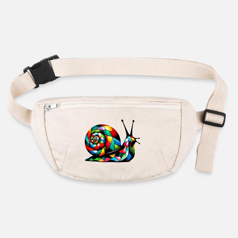 Harlequin Snail Stanley/Stella recycled Hip Bag 