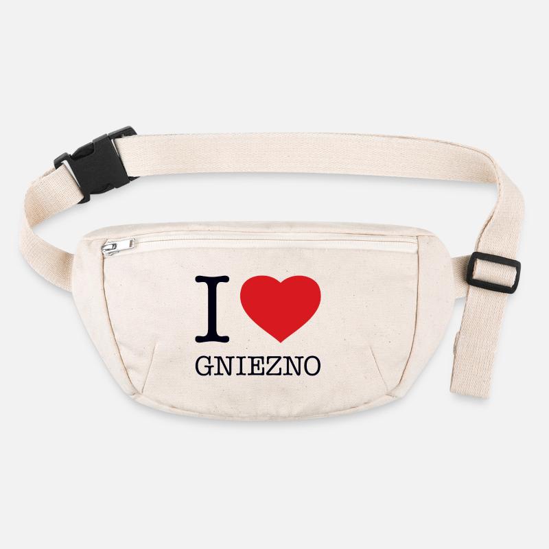 I LOVE GNIEZNO Stanley/Stella recycled Hip Bag 
