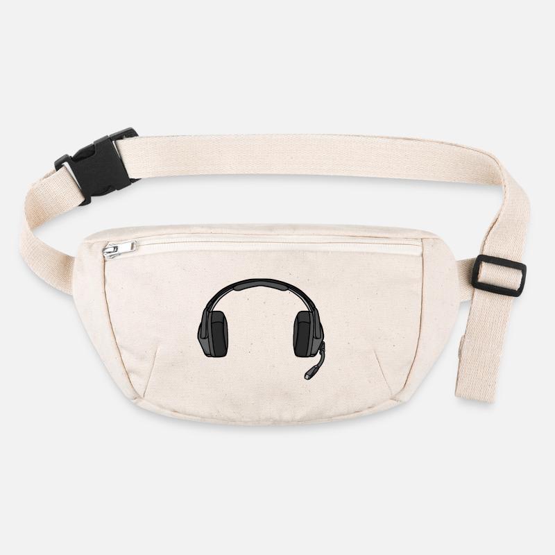 Casque avec micro Sac banane recyclé Stanley/Stella