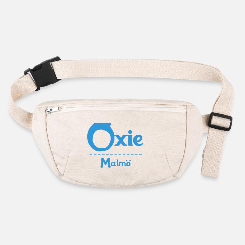Oxie – Malmö Sky Blue Design Sac banane recyclé Stanley/Stella