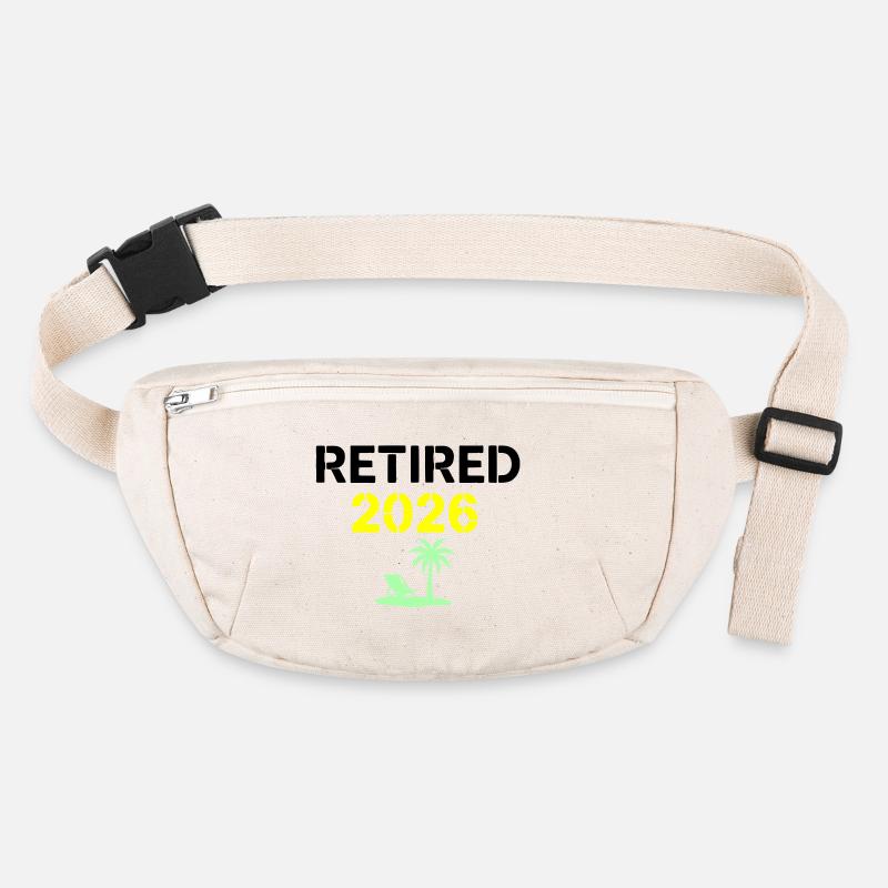 Pension Palm 2026 retraité Sac banane recyclé Stanley/Stella