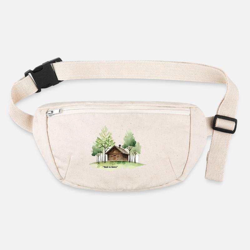 Zurück zu den Basics: Hütte im Wald Stanley/Stella recycelte Gürteltasche
