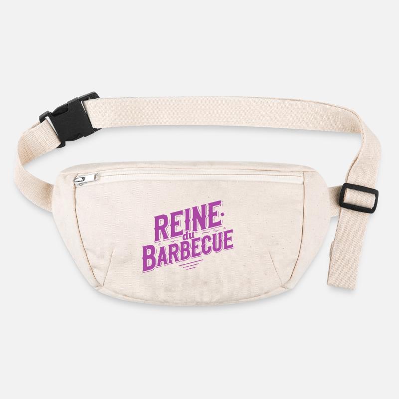 Reine du Barbecue Retro Violet Sac banane recyclé Stanley/Stella