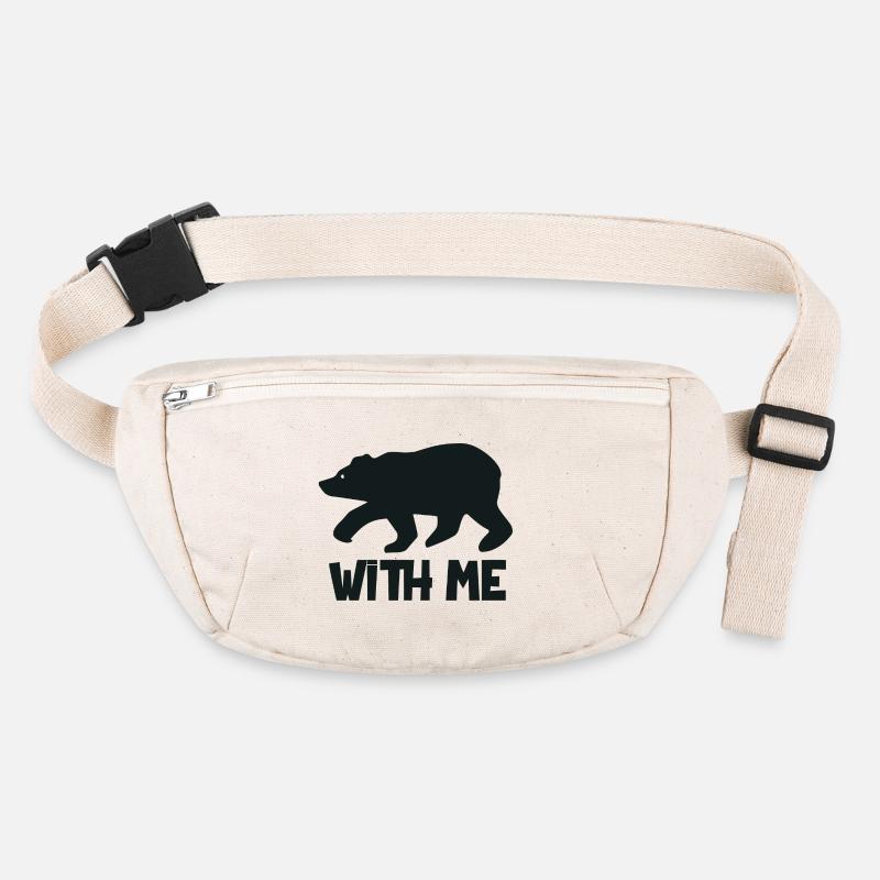 Bear with Me - Funny Idea T-shirt Stanley/Stella recycled Hip Bag 