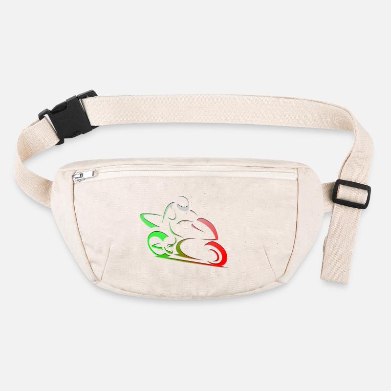 Italy motorcycle biker Stanley/Stella recycled Hip Bag 