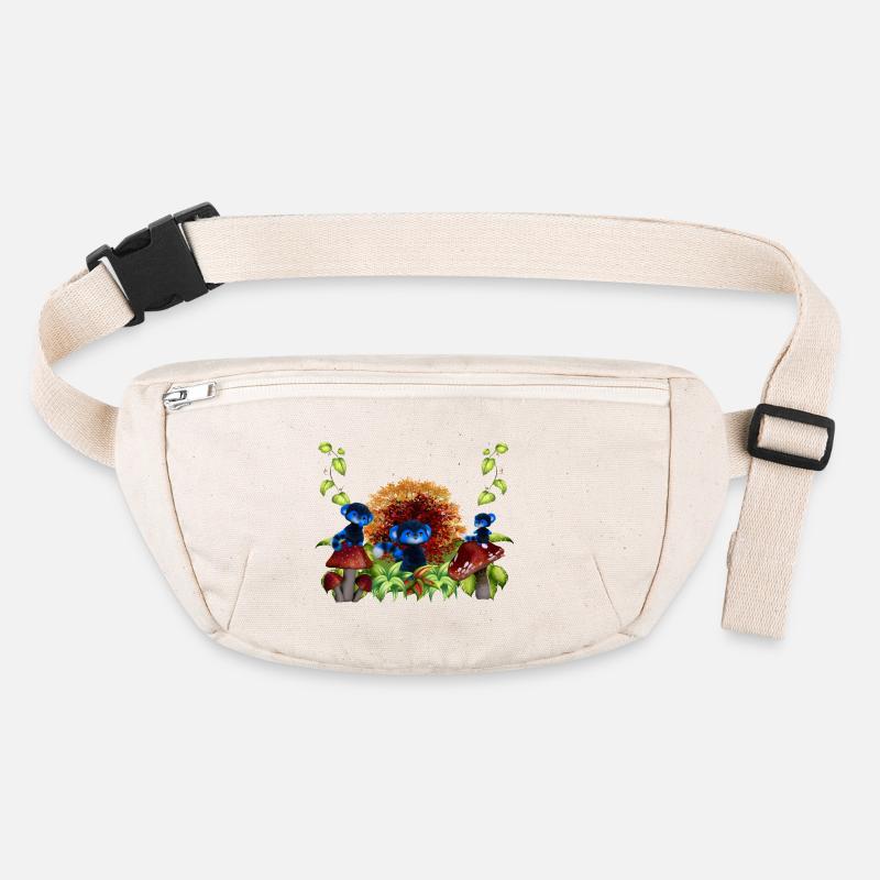 Autumn Forest Blue Monkeys Stanley/Stella recycled Hip Bag 