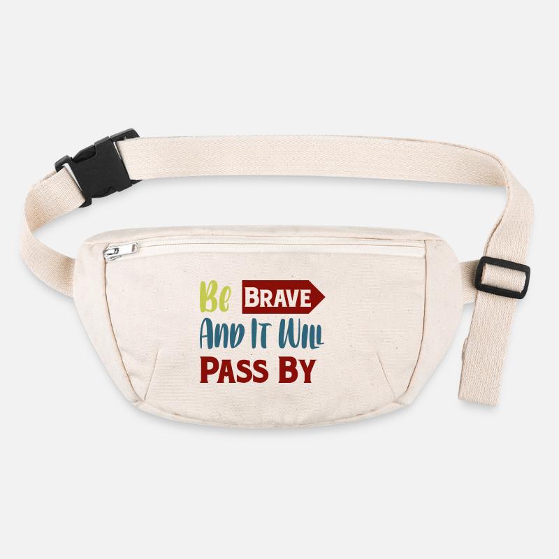 Sei mutig, Stanley/Stella recycelte Gürteltasche