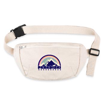 PARADISKI COLLECTOR - Sac banane recyclé Stanley/Stella - blanc naturel - Devant